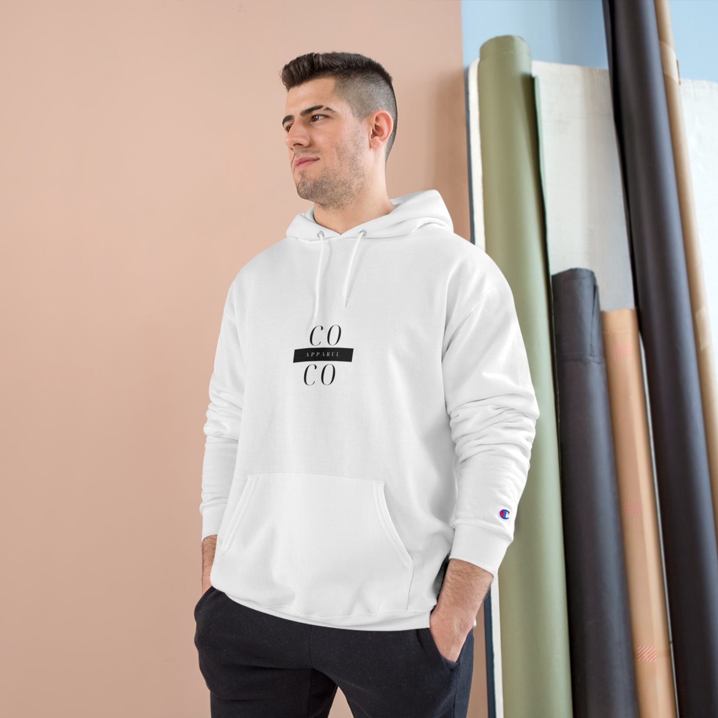 Everyday wear - Coco Apparel - Champion Hoodie - White