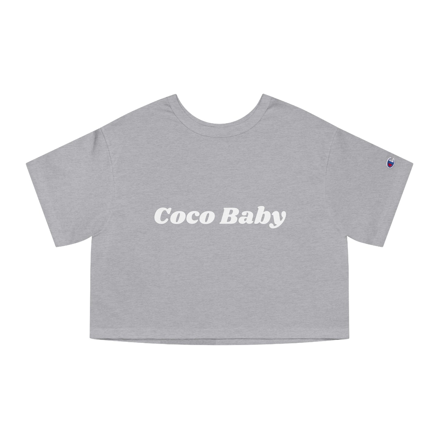 "Baby Crop" - Champion Cropped T-Shirt