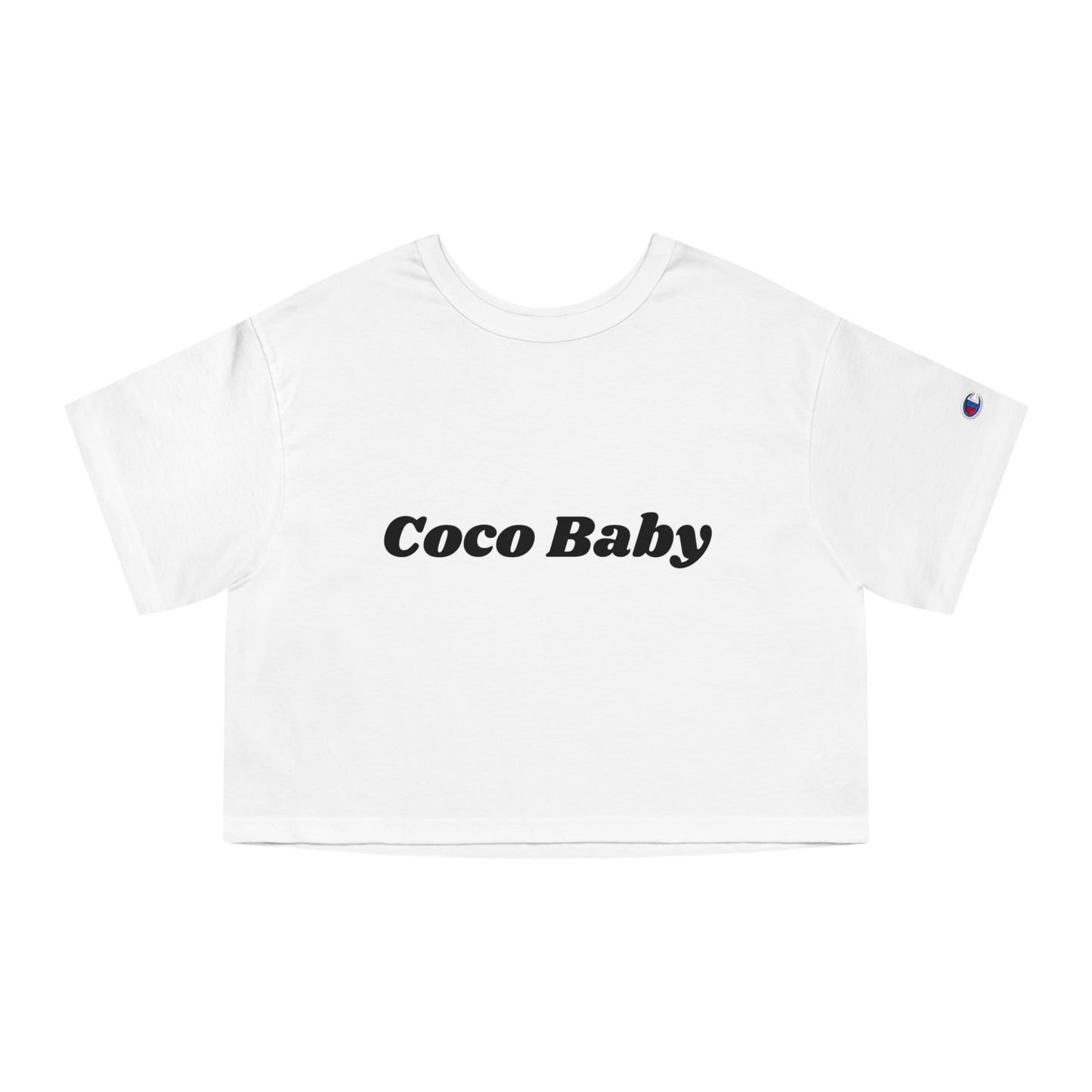 "Baby Crop" - Champion Cropped T-Shirt