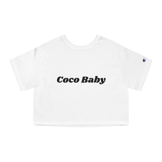 "Baby Crop" - Champion Cropped T-Shirt