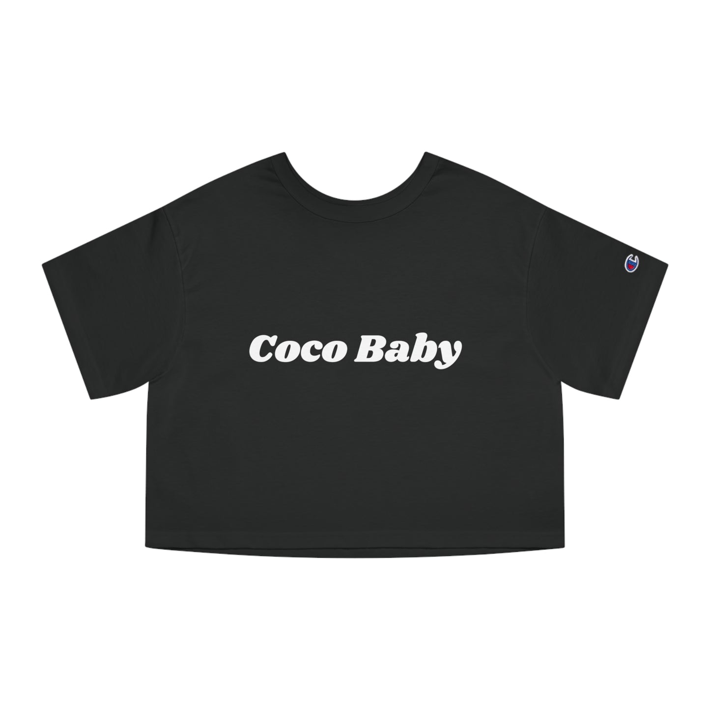 "Baby Crop" - Champion Cropped T-Shirt